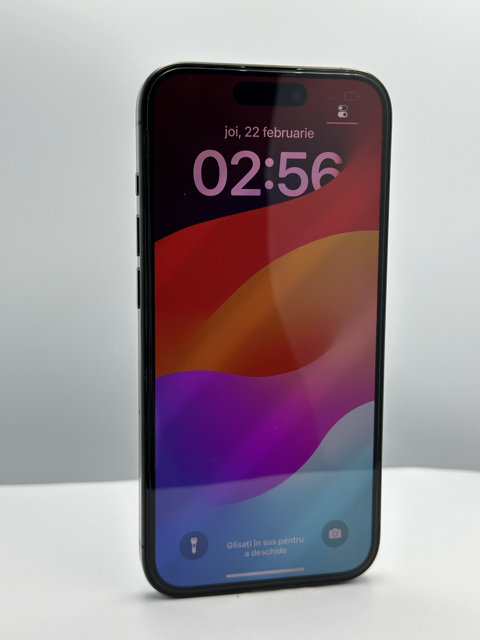 Apple iPhone 15 Pro, 128GB, Black Titanium, Foarte bun [3]