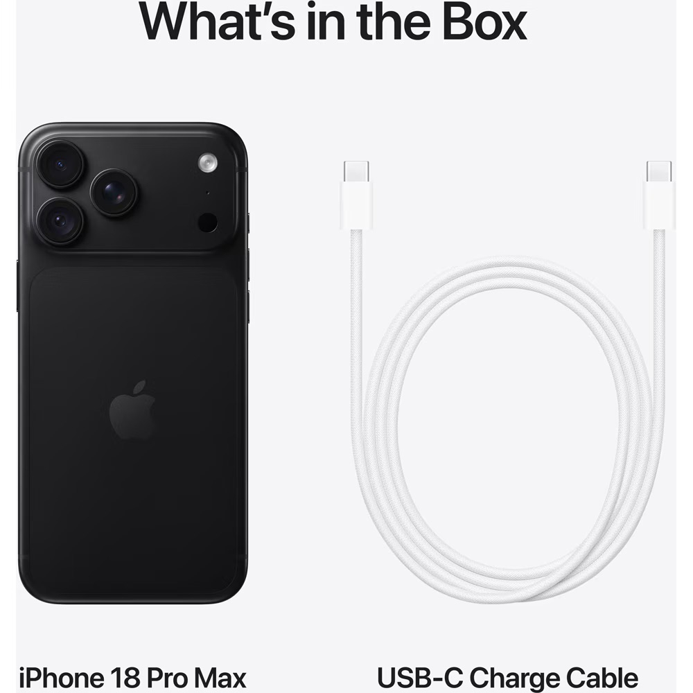 Apple iPhone 18 Pro Max, Black [7]