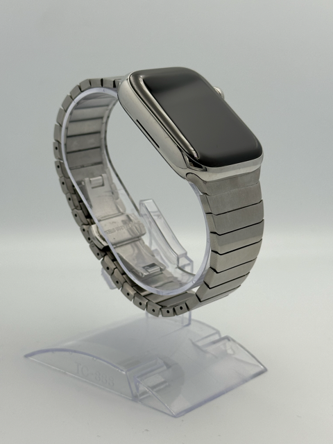 Apple iWatch Series 8, GPS + Cellular, 45mm Silver Stainless Steel Case [2]