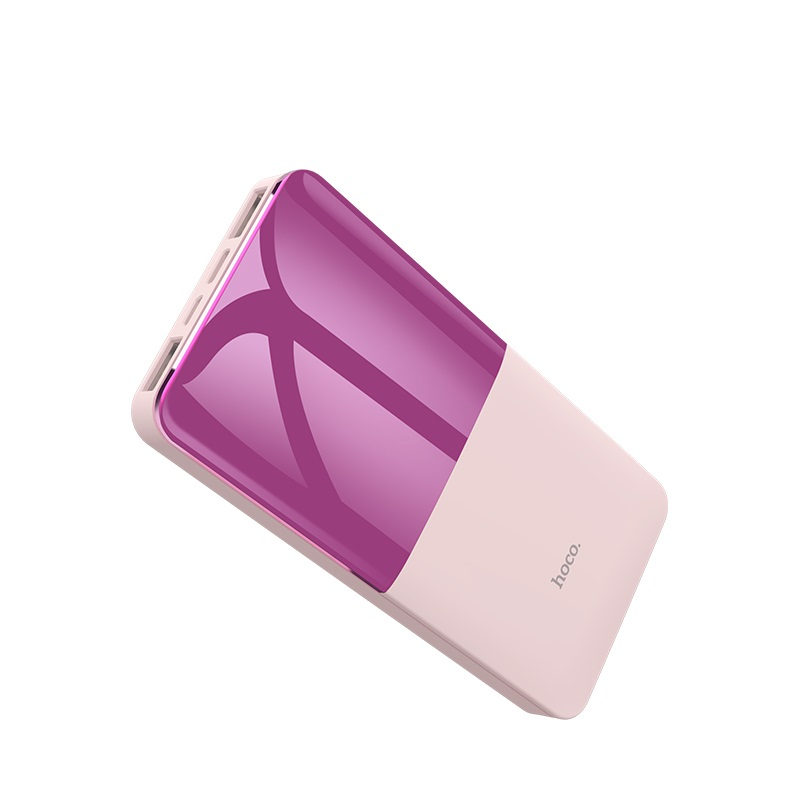 Baterie Externa Hoco J42 High Power 2xUSB 10000mAh - Roz [2]