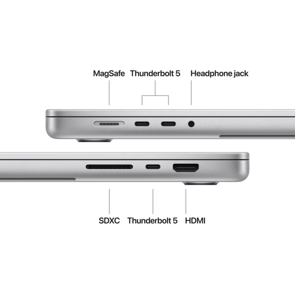 Laptop APPLE MacBook Pro 16, Apple M4 Pro, 16.2" Liquid Retina XDR, 24GB, SSD 512GB, 20-core GPU, Silver [2]