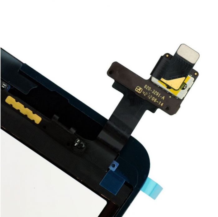 Sticla tactila (touchscreen) cu buton meniu iPad mini 2 A1489 A1490 A1491, Alb [3]