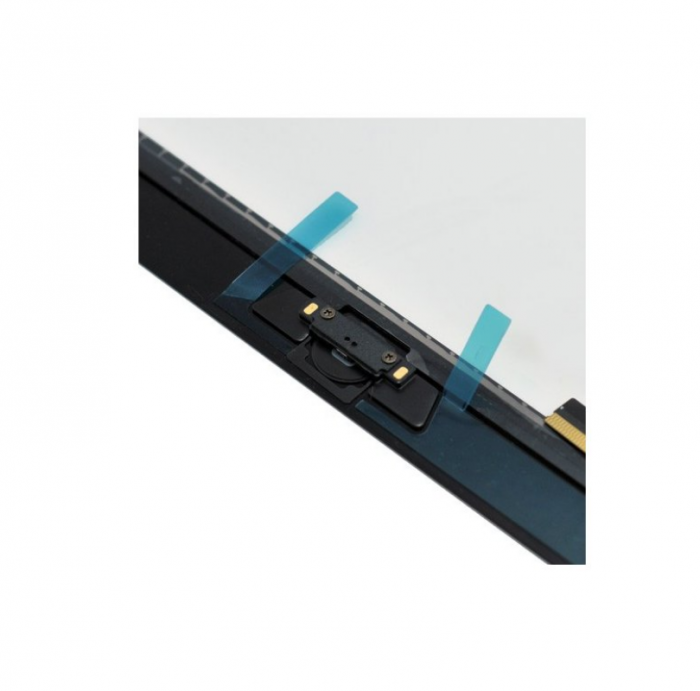 Sticla tactila (touchscreen) si buton meniu iPad 2 A1395 A1396 A1397, Negru [3]