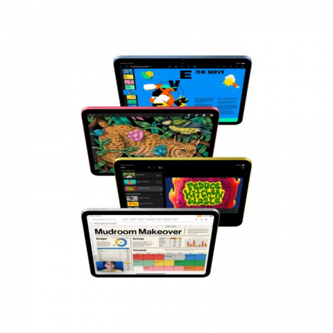 Apple iPad (gen.10), 10.9", 64GB, Wi-FI+Cellular, Silver [1]