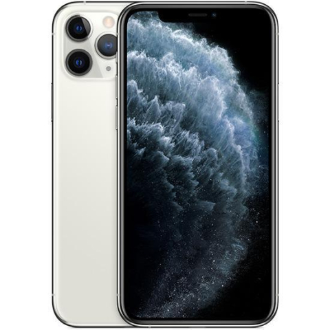 Apple iPhone 11 Pro Max, 512GB, Silver, Foarte bun