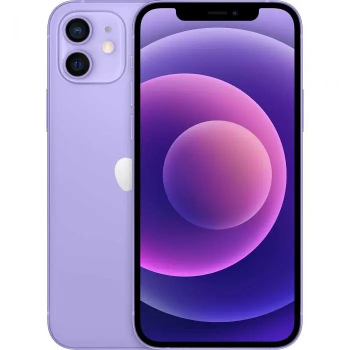 iPhone - Apple iPhone 12 Mini, 64GB, Purple, Foarte bun