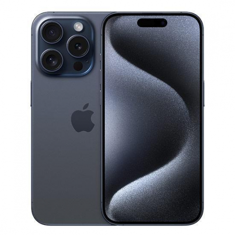 iPhone - Apple iPhone 15 Pro, 128GB, Blue Titanium, Utilizat: B