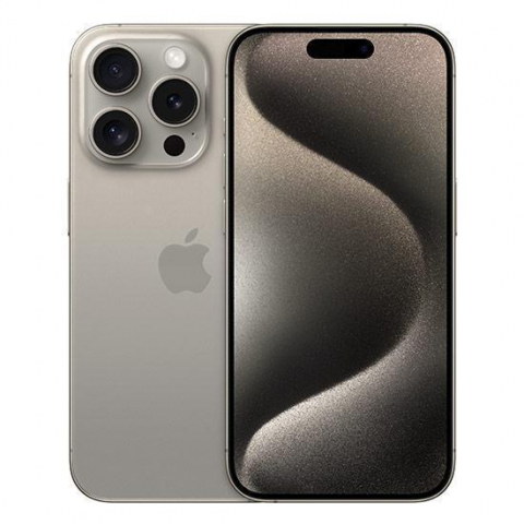 iPhone 15 Pro Max - Apple iPhone 15 Pro Max, 256GB, Natural Titanium, Utilizat: A
