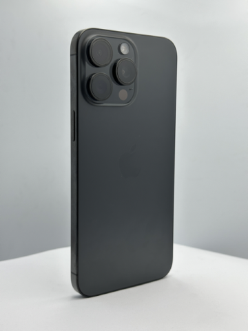 Apple iPhone 15 Pro Max, 512GB, Black Titanium, Foarte bun [2]