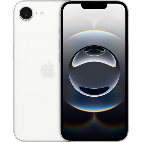 iPhone 16E - Apple iPhone 16E, 128GB, White, Nou