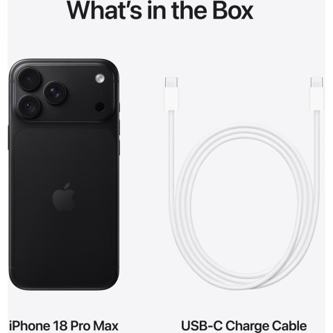 Apple iPhone 18 Pro Max, Black [6]