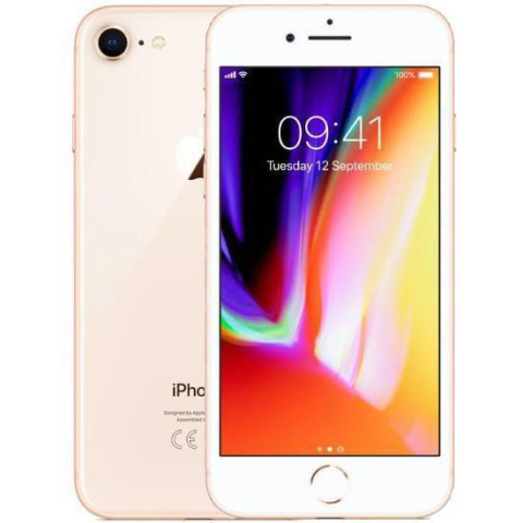 iPhone - Apple iPhone 8, 64GB, Gold, Utilizat: B
