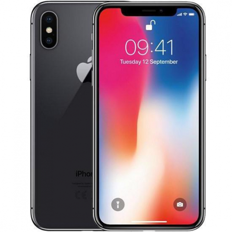 iPhone X - Apple iPhone X, 256GB, Space Gray, Foarte bun