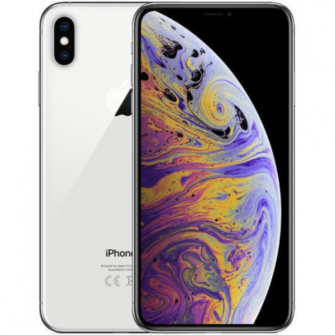 iPhone Xs Max - Apple iPhone Xs Max, 256GB, Silver