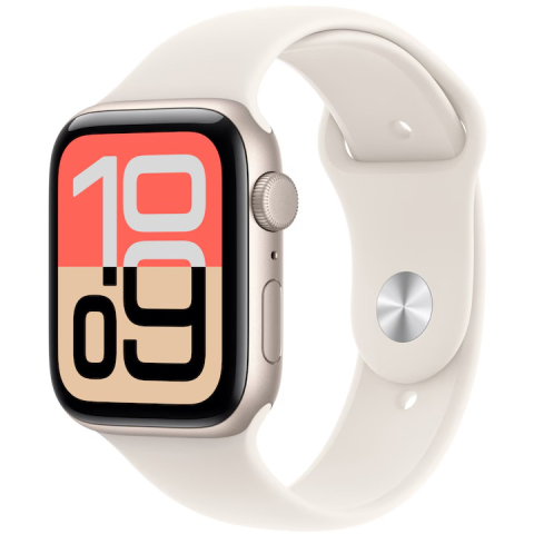 Series SE 3 - Apple Watch SE (2025) GPS, Carcasă Starlight Aluminium 40mm