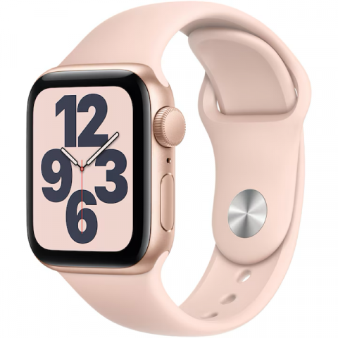 iWatch - Apple Watch SE, GPS, Carcasa Gold Aluminium 40mm