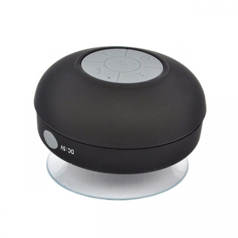Căști și boxe portabile - Mini boxa portabila cu ventuza, Negru