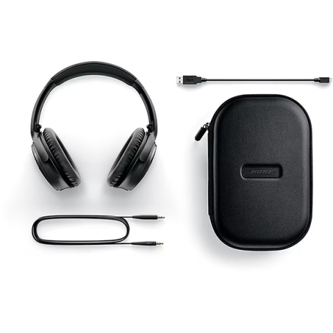 Casti BOSE Quiet Comfort 35 II, Bluetooth, On-Ear, Microfon, Noise Cancelling, negru [3]
