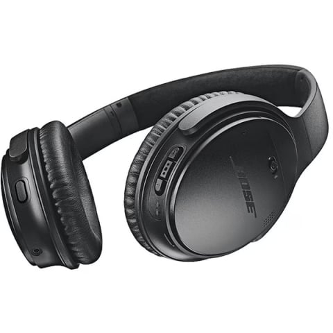 Căști și boxe portabile - Casti BOSE Quiet Comfort 35 II, Bluetooth, On-Ear, Microfon, Noise Cancelling, negru