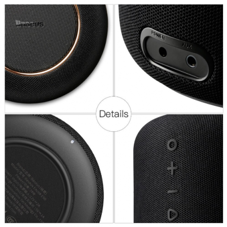 Boxa Bluetooth cu incarcare wireless Baseus E50 24W 12V [4]