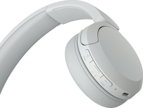 Casti SONY WH-CH520, Bluetooth, On-Ear, Microfon, Alb [2]
