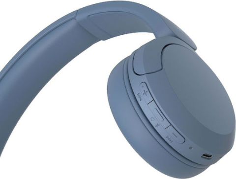 Casti SONY WH-CH520, Bluetooth, On-Ear, Microfon, Albastru [4]