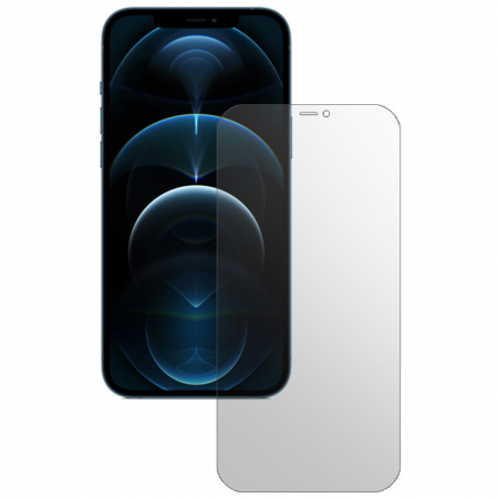 Accesorii iPhone - Folie protectie sticla mata anti-amprenta iPhone 12 Pro Max