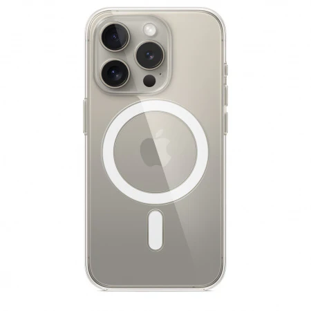 Accesorii iPhone - Husă Clear MagSafe - iPhone 15 Pro