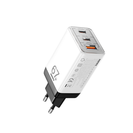 Încărcătoare, date și adaptoare - Incarcator Figen 67W 2x Type-C + USB RP-U159PRO - Alb