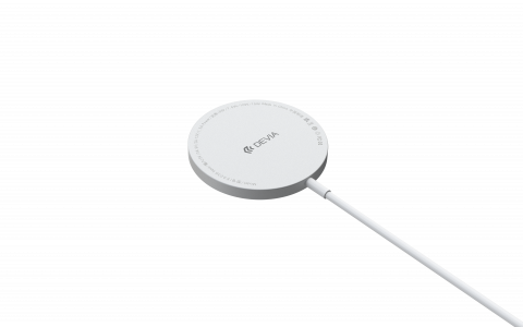 Incarcator wireless Devia 15W, Alb [1]
