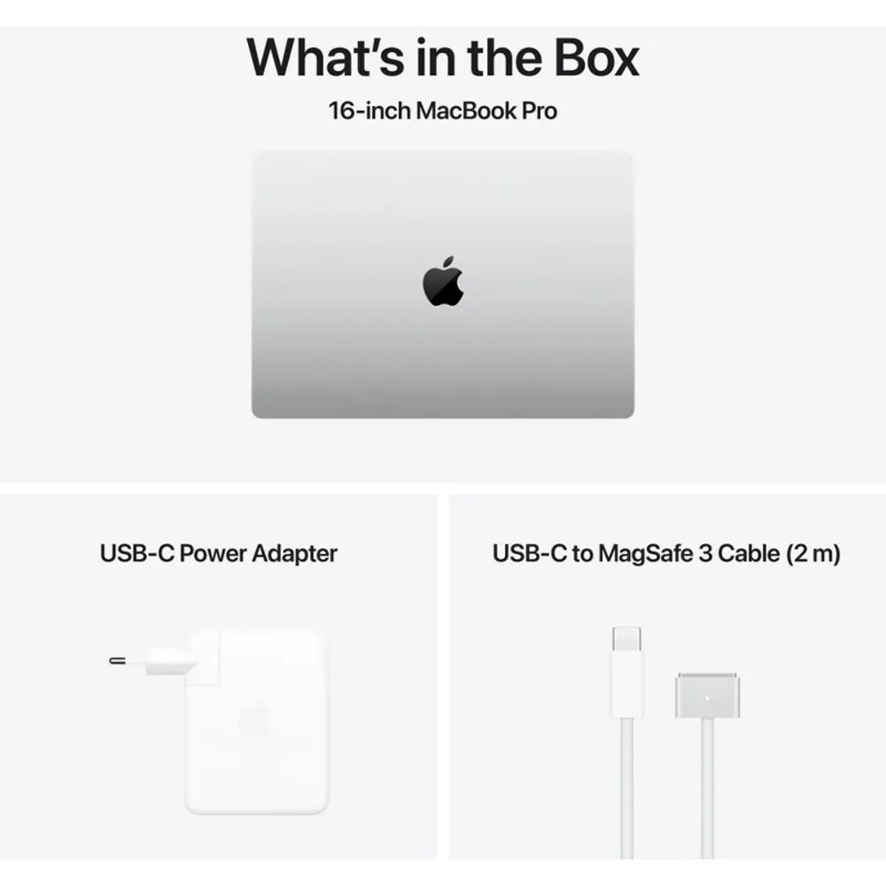 Laptop APPLE MacBook Pro 16, Apple M4 Pro, 16.2" Liquid Retina XDR, 24GB, SSD 512GB, 20-core GPU, Silver [5]