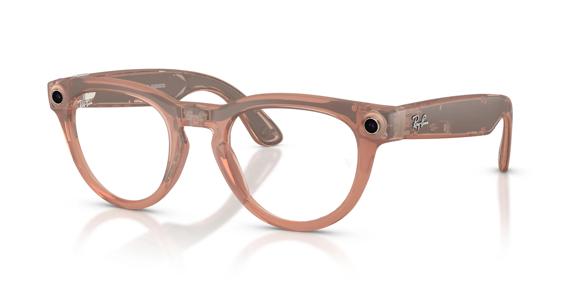 Diverse - Ochelari Smart Ray-ban META Headliner Matte Gen 2 RW4013, High Bridge Fit, Wi-Fi 6, Bluetooth, Aparat foto cu filmare, Asistent vocal, 32GB Flash, Meta AI integrat, Lentile Transparente cu protectie l