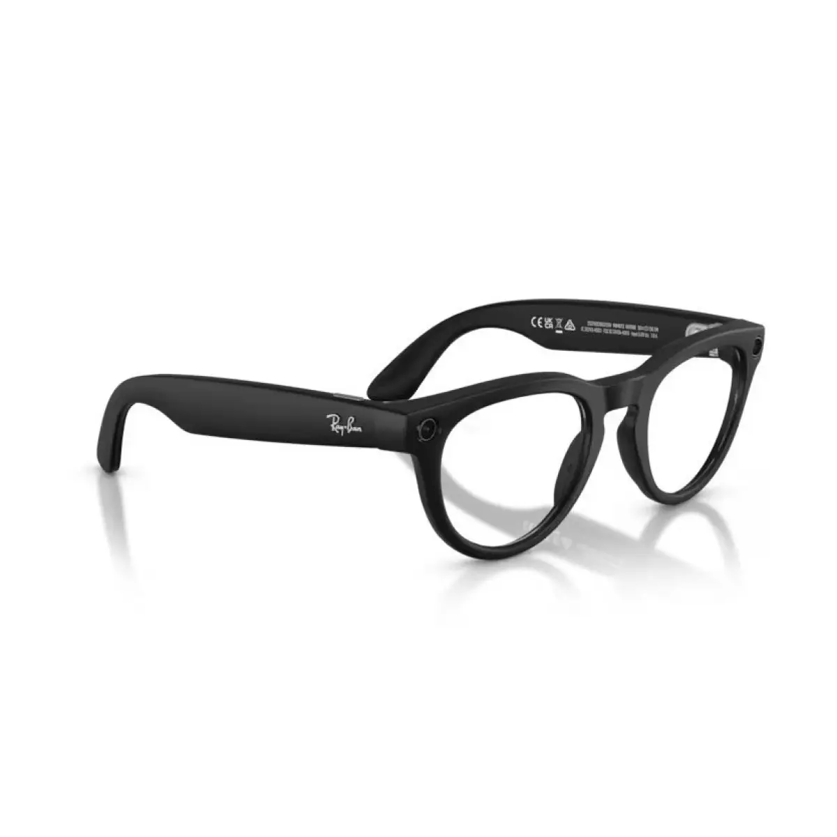 Ochelari Smart Ray-ban META Headliner Matte Gen 2 RW4013, High Bridge Fit, Wi-Fi 6, Bluetooth, Aparat foto cu filmare, Asistent vocal, 32GB Flash, Meta AI integrat, Lentile Transparente cu protectie l [1]
