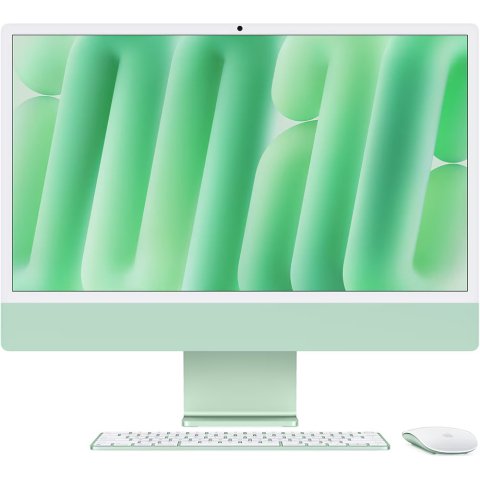 iMac - Sistem PC All in One Apple iMac (2023) M3, 24" Retina 4.5K, 8GB, SSD 256GB, Green,