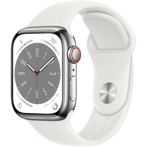 iWatch - Smartwatch Apple Watch Series 8 41mm, Silver Stainless steel
