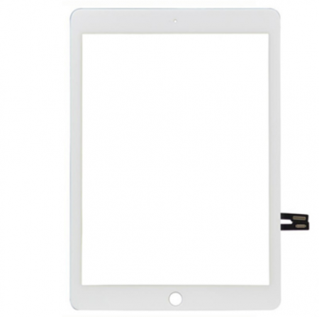 Componente - Sticla tactila (touchscreen) iPad 6, 9.7", 2018 A1893 A1954, Alb