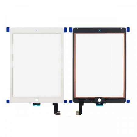 Componente - Sticla tactila (touchscreen) iPad Air 2 A1566 A1567, Alb