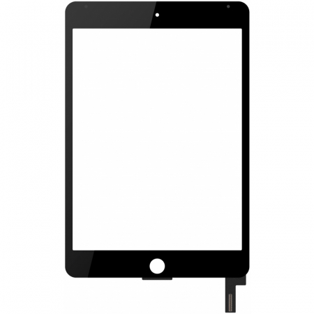 Componente - Sticla tactila (touchscreen) iPad Mini 4 A1538 A1550, Negru