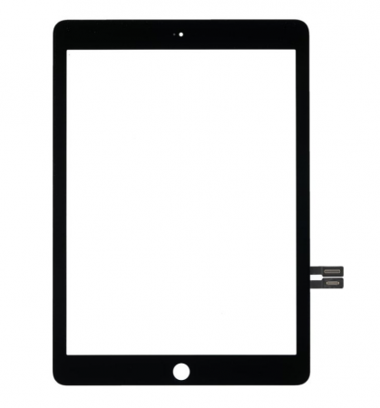 Componente - Sticla tactila (touchscreen) iPad 6, 9.7", 2018 A1893 A1954, Negru