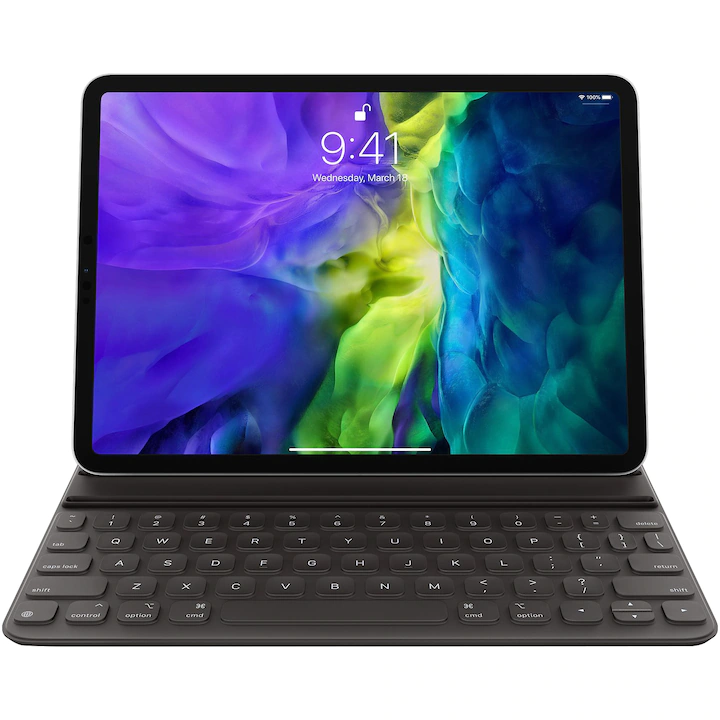 Accesorii iPad - Tastatura APPLE Smart Keyboard Folio pentru iPad Pro 11" 1rd Gen/2rd Gen/3rd Gen/4th Gen, iPad Air 4th Gen/5th Gen
