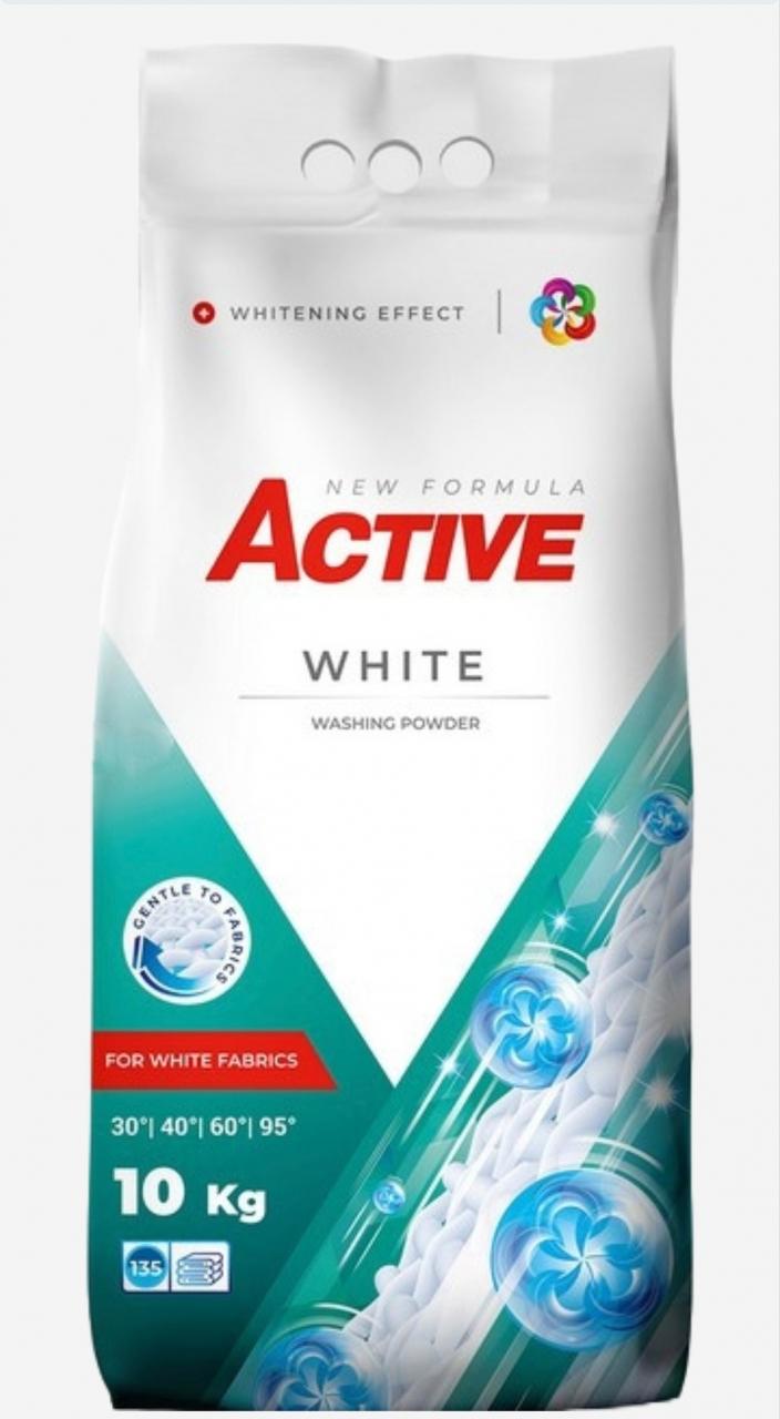 Active Detergent Pudră White Sac 10 Kg [1]