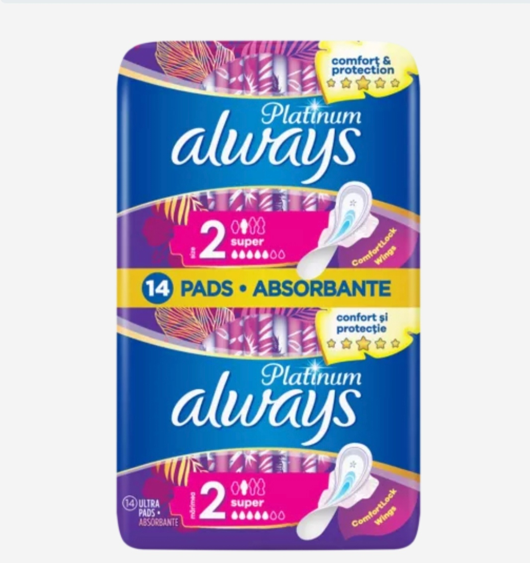 ALWAYS ABSORBANTE PLATINUM SUPER ULTRA 14BUC/SET [1]