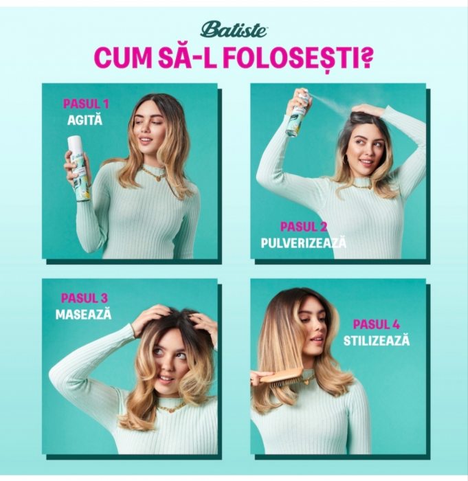 Batiste Sampon Uscat 200 ml Brown [2]