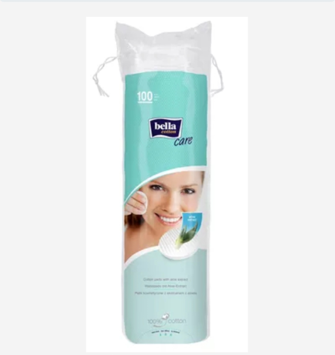 BELLA DISCHETE DEMACHIANTE BUMBAC ALOE 100BUC [1]