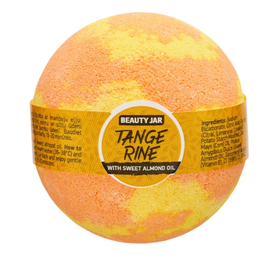 Bila de baie efervescenta cu mandarina, Tangerine, Beauty Jar, 150g [1]