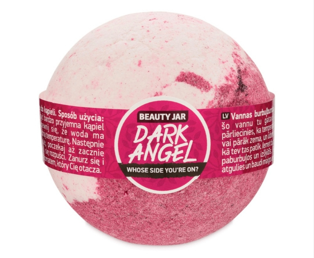 Bila de baie efervescenta cu parfum floral, Dark Angel, Beauty Jar, 150g [1]