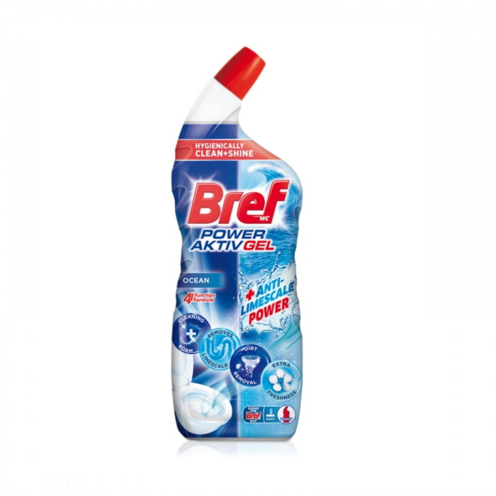 Solutie curatare WC Bref Power Aktiv Gel - 700ml [1]