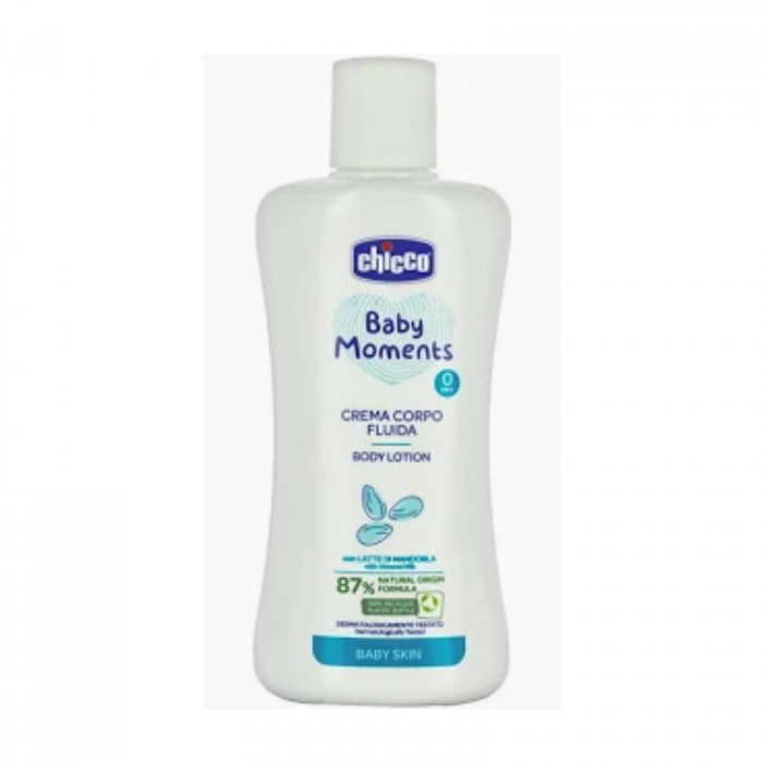 Chicco Baby Cremă de Corp pentru Copii 200ml - Hidratare și Protecție Delicată [1]