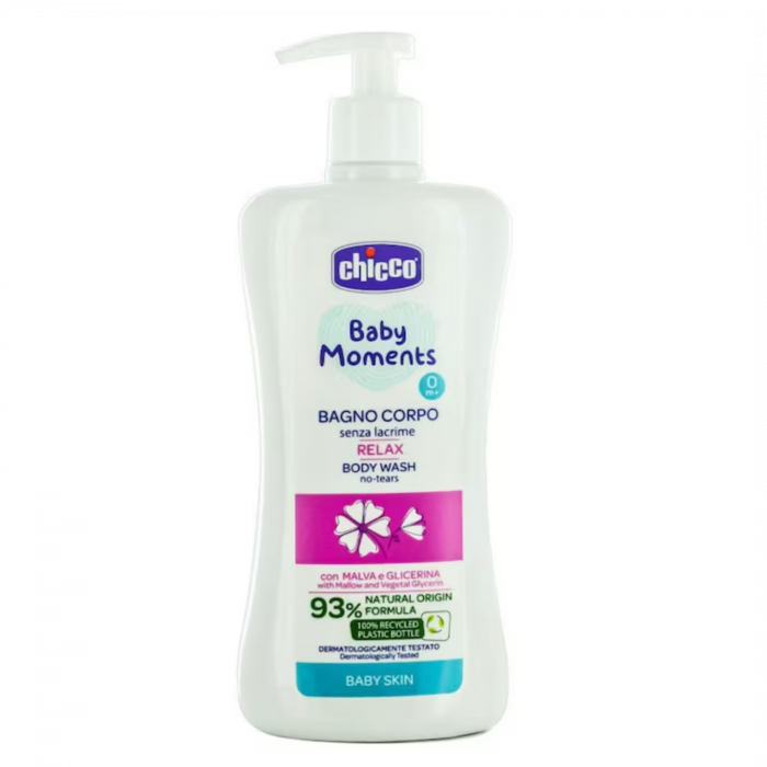 Chicco Spumă de Baie cu Pompa 500ml Baby Skin Relax - Fără Lacrimi [1]