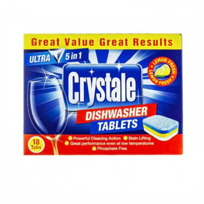 Tablete Crystale 5in1 pentru masina de spalat vase - 18 buc [1]